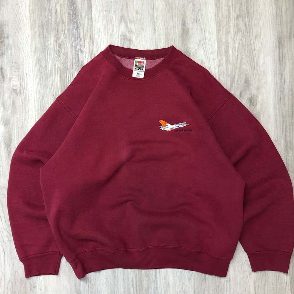 vintage 90’s Fruit of the Loom "Super Cotton" crewneck sweatshirt Made in USA